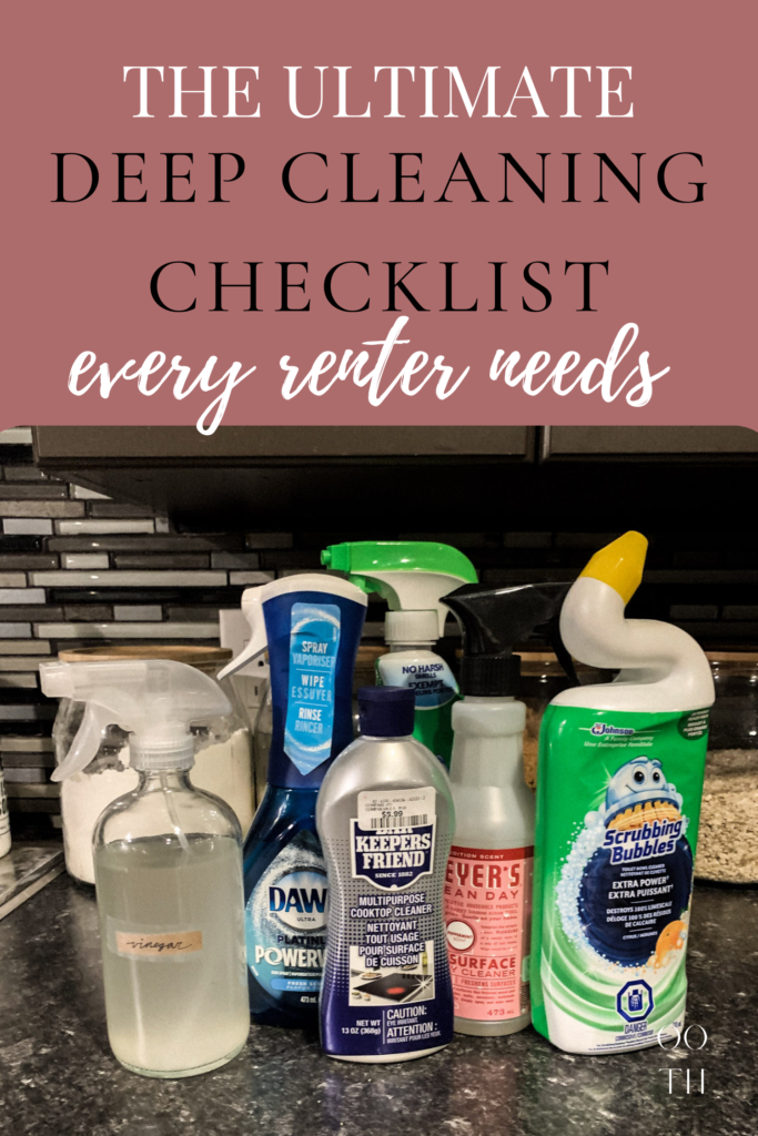 deep cleaning checklist, deep cleaning spring, deep cleaning house, cleaning checklist whole house 