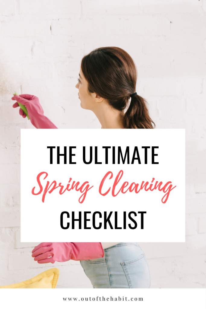deep cleaning checklist, deep cleaning spring, deep cleaning house, cleaning checklist whole house 