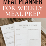 Printable Meal Planner (FREE PDF) + How to Plan Your Meals | out of the ...