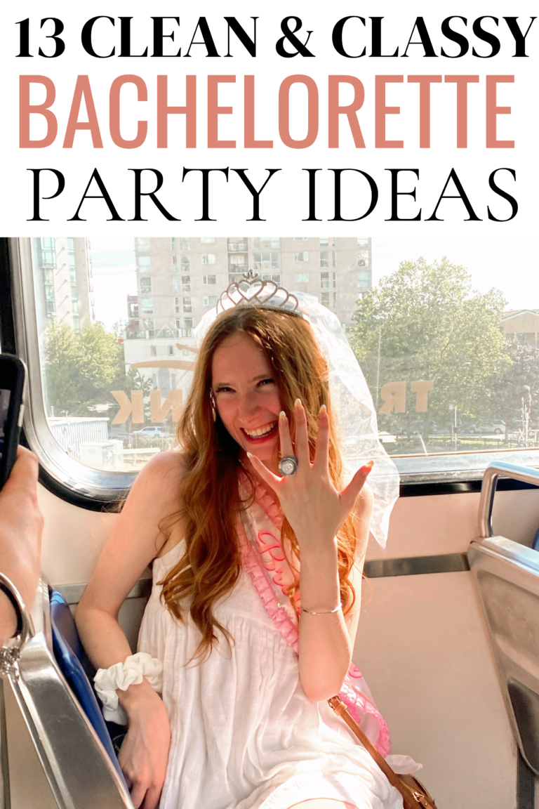 Classy Bachelorette Party Ideas 13 Ideas for a Clean & FUN